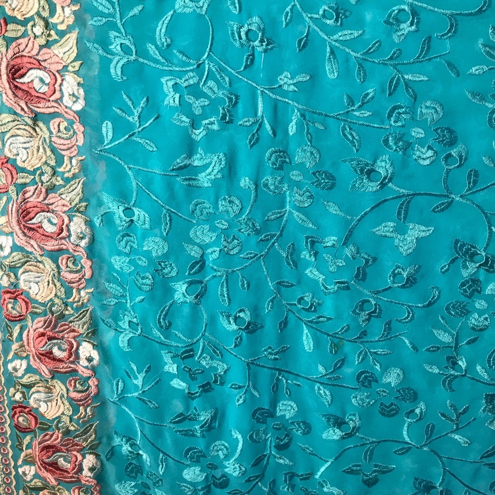Beautiful Indian Georgette Sari - SALE 25% OFF